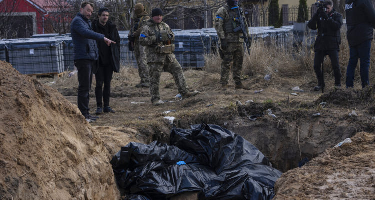 Russian media campaign dismisses horrific Bucha massacre, executions as ‘fakes’
