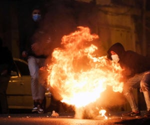 Palestinian rioting