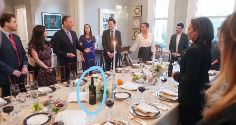 ‘Full fascist’? Samaria wine at Kamala Harris’ Passover Seder causes uproar