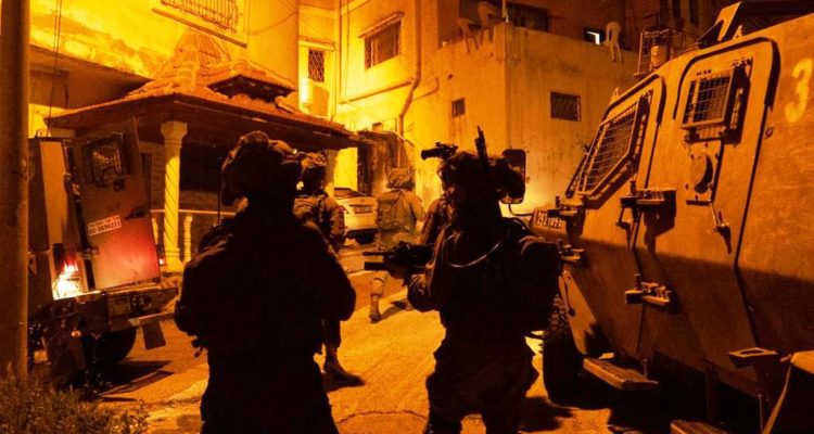 IDF conducts mass counterterrorism raid in Jenin