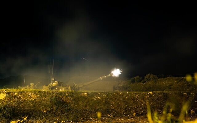 Israel strikes Lebanon after rocket fire on northern border