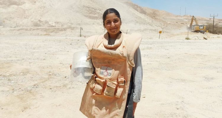 ‘A story to tell my grandkids’ – Meet Israel’s first female mine sweeper