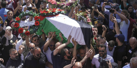 Al Jazeera journalist funeral