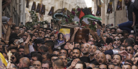 shireen abu akleh funeral
