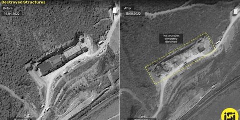 Destroyed Syrian site