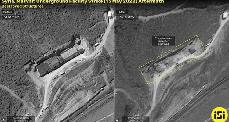 IDF strike utterly destroyed Iranian site in Syria