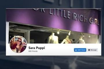 Fake Facebook Sara Puppi