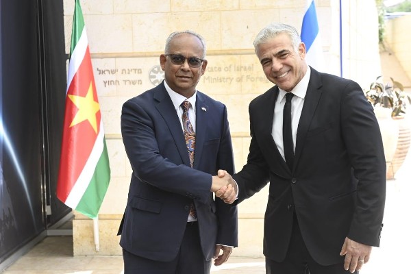 Suriname to open embassy in Jerusalem