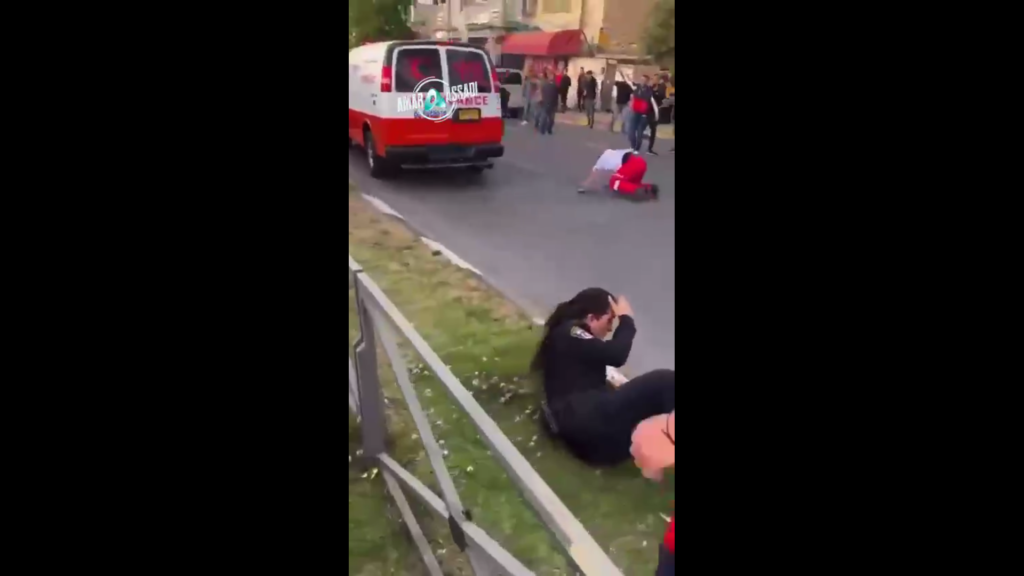 Hijacked ambulance