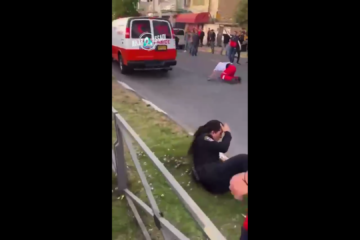 Hijacked ambulance