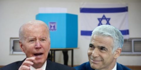 Joe Biden, Yair Lapid