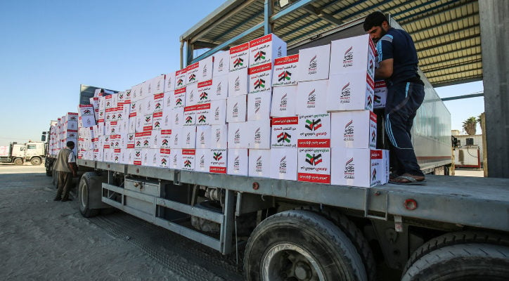 Hamas murders aid workers, steals Gazans’ food: PA report