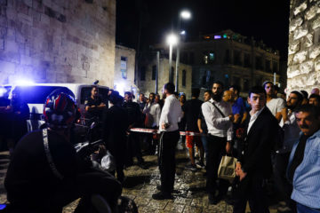 Old City of Jerusalem police terror