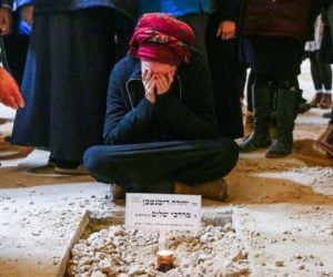 Funeral of Yehuda Dimentman, a victim of terror attack