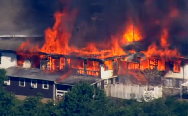 Huge fire breaks out at Maryland Jewish camp
