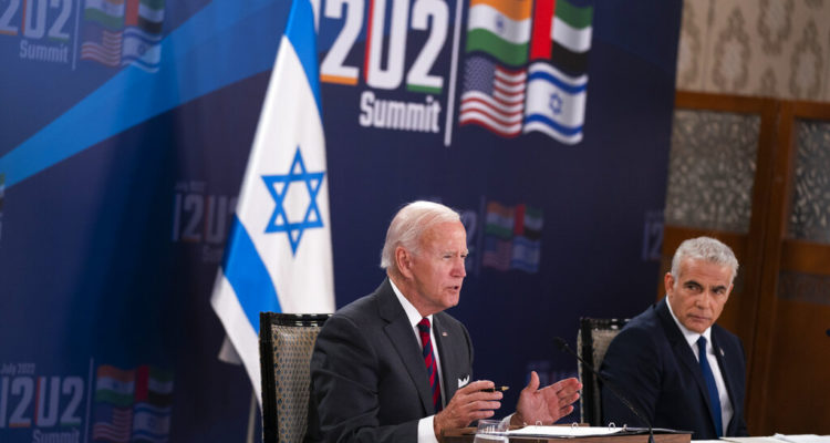 Biden, Lapid participate in first-ever ‘I2U2’ forum with leaders of India, UAE