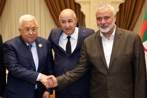 PA’s Abbas, Hamas’s Haniyeh meet for first time in six years