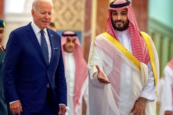 Saudi Arabia says peace with Israel contingent on US backing for nuclear program