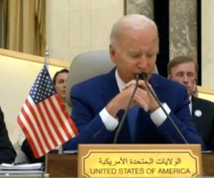 Biden speaking in Jeddah
