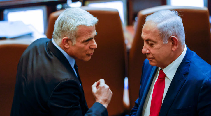 Lapid doubles down on invitation for security briefing after Netanyahu refuses