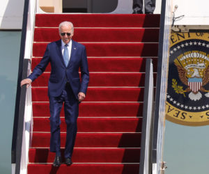 Joe Biden arrives in Israel