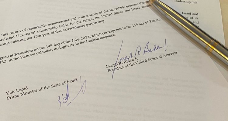 ‘True friendship’: US, Israel sign historic ‘Jerusalem Declaration’
