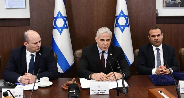 In first cabinet meeting as PM, Lapid vows to address terror, ‘ignore elections’