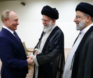 Vladimir Putin, Ali Khameini, Ebrahim Raisi