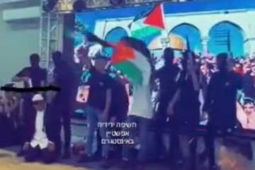 Arab students act out killing Jews