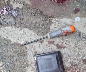 screwdriver stabbing