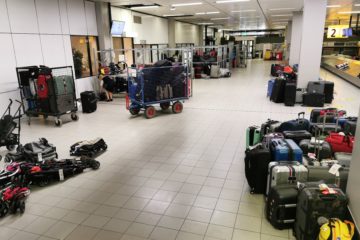 Schiphol airport missing luggage