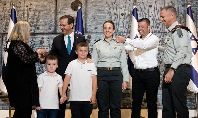 History made: Woman becomes IDF military secretary to Israeli president