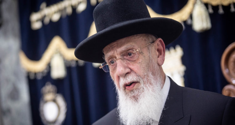 Israel mourns passing of spiritual leader Rabbi Shalom Cohen