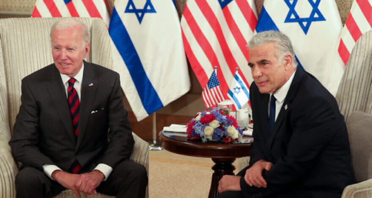 Biden snubs Lapid, refuses to speak about Iran deal because he’s ‘on vacation’