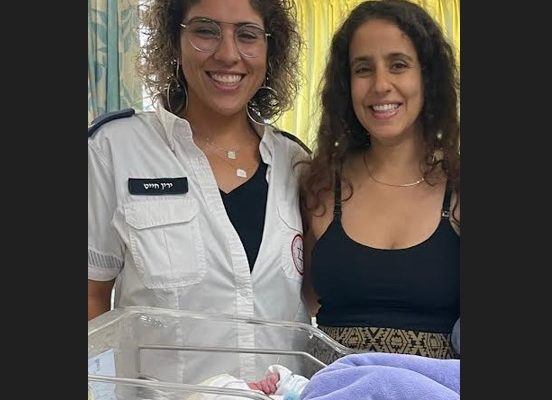 Woman delivers baby in southern Israel with missiles raining down