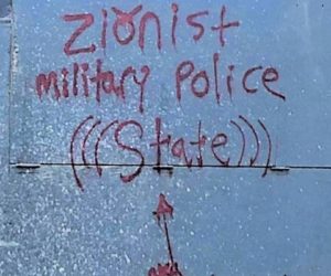antisemitic graffiti