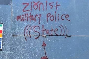 antisemitic graffiti