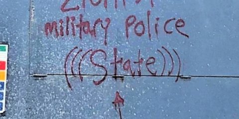 antisemitic graffiti
