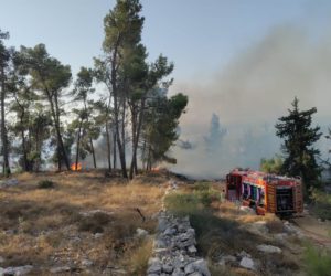 arson fire Gush Etzion