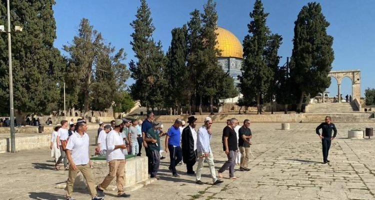 First time since 1967: Israelis enter Temple Mount through Gate of the Tribes