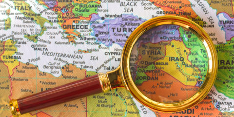 Map Middle East