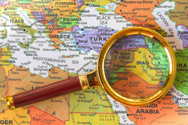 Map Middle East
