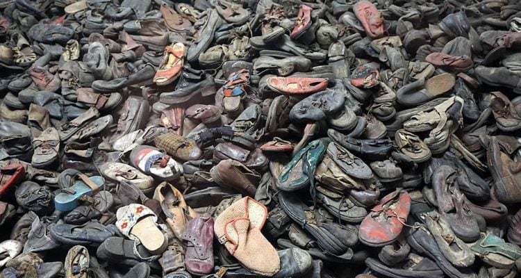 Global campaign begins to preserve children’s shoes at Auschwitz