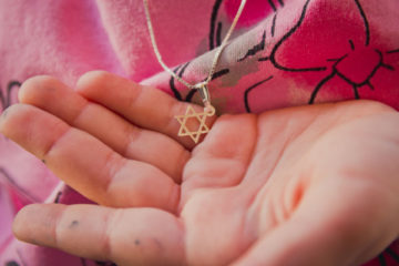 Star of David necklace