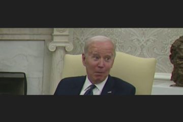 Biden mocks reporters