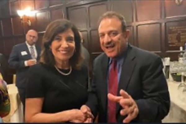NY Governor pictured with antisemite who shared video claiming Jews are ‘satanic’