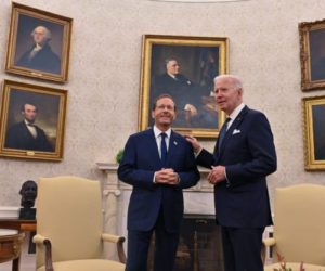 Isaac Herzog meets Joe Biden