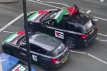london 'hate convoy'