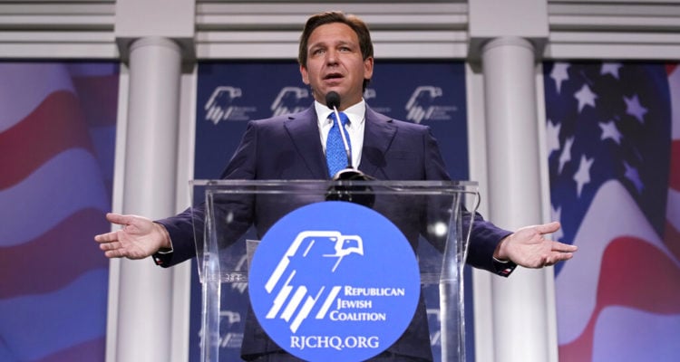 ‘Judea and Samaria are not occupied,’ DeSantis affirms at Republican Jewish conference