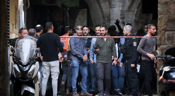 Terror attack at Temple Mount gate